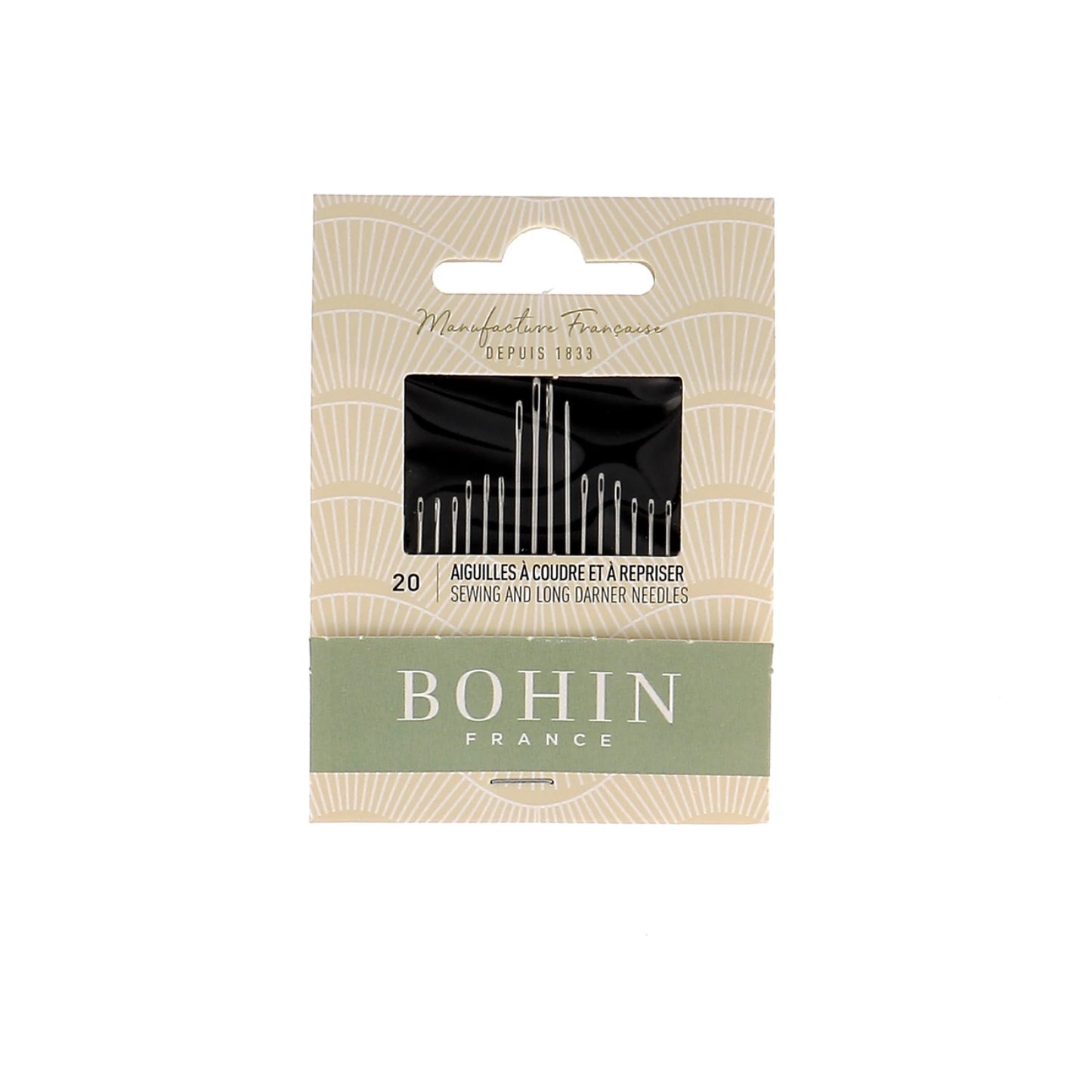 Bohin Assorted Needles Book - 20 pcs