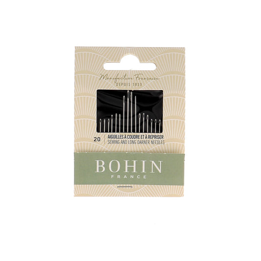 Bohin Assorted Needles Book - 20 pcs