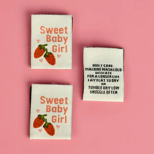 Kati Cupcake Labels: Sweet Baby Girl