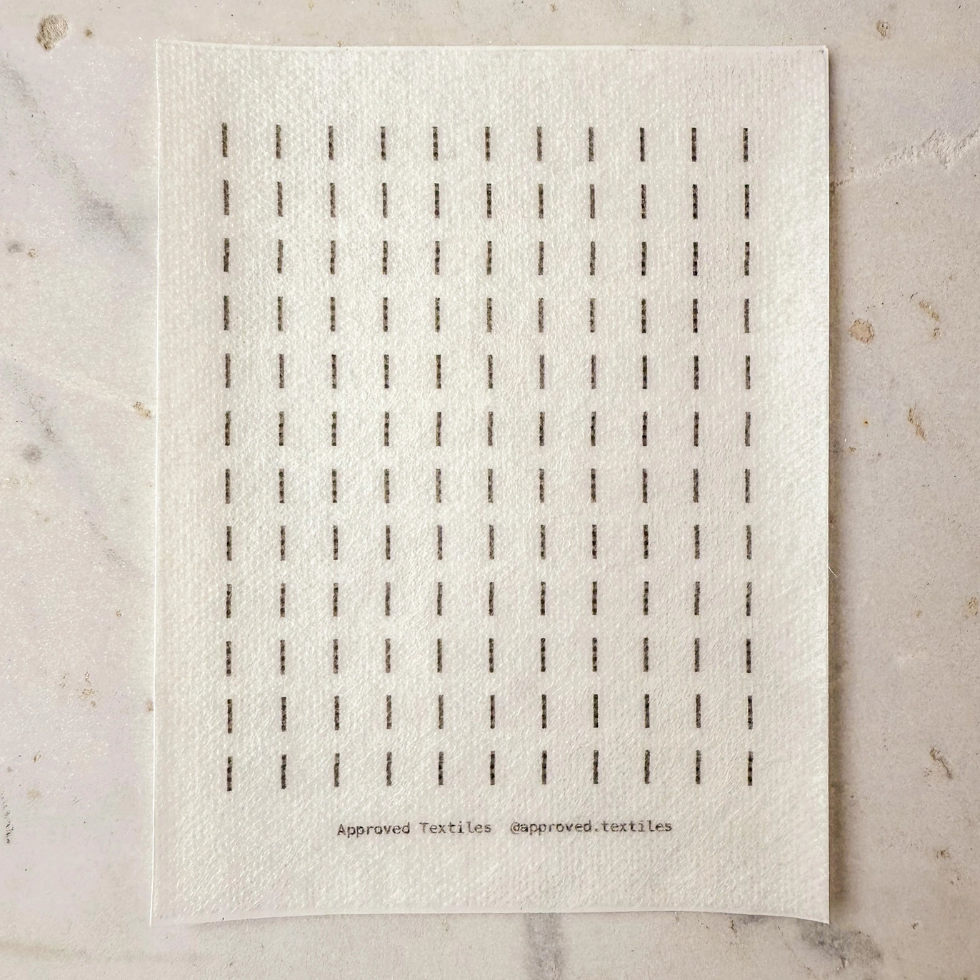 Mending + Embellishment Transfer: Agnes Martin