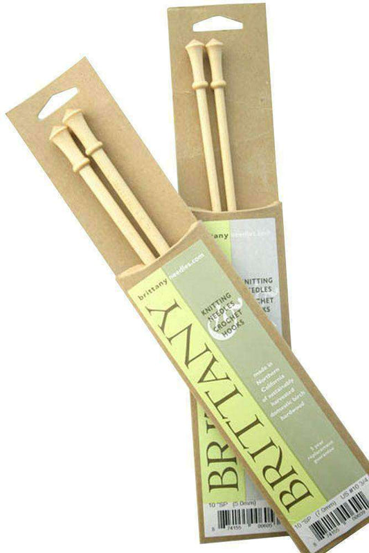 Brittany Needles 10" Single Point US 8 (5mm) Knitting Needles