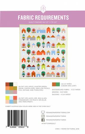Tiny Town Quilt Pattern