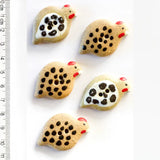 Guinea Fowl Buttons