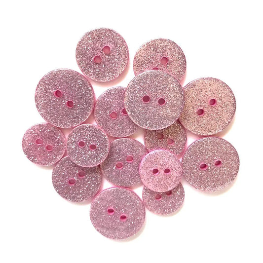 Pink Champagne Shop Buttons