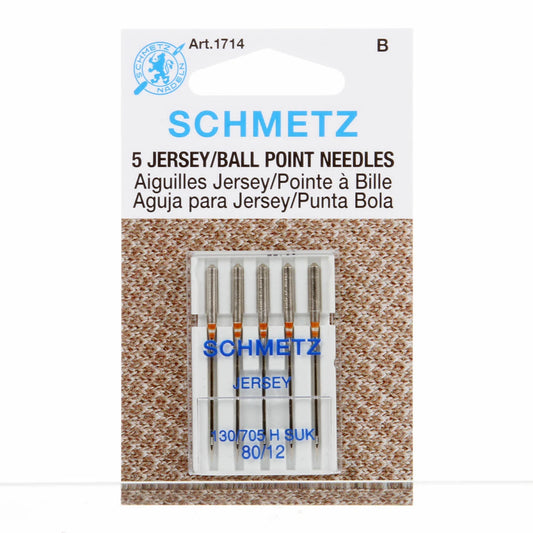 Schmetz Jersey/Ball Point Needles - 80/12