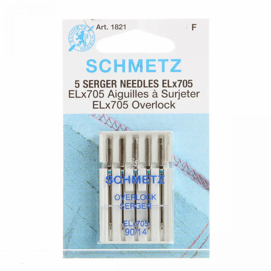 Schmetz Serger Needle - 90/14 5 Pack