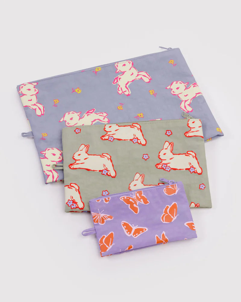 Baggu: Go Pouch Set - Multiple Colors