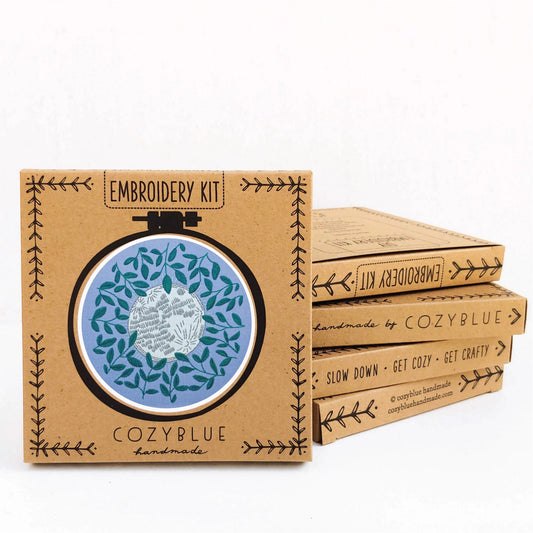 I See The Moon Embroidery Kit