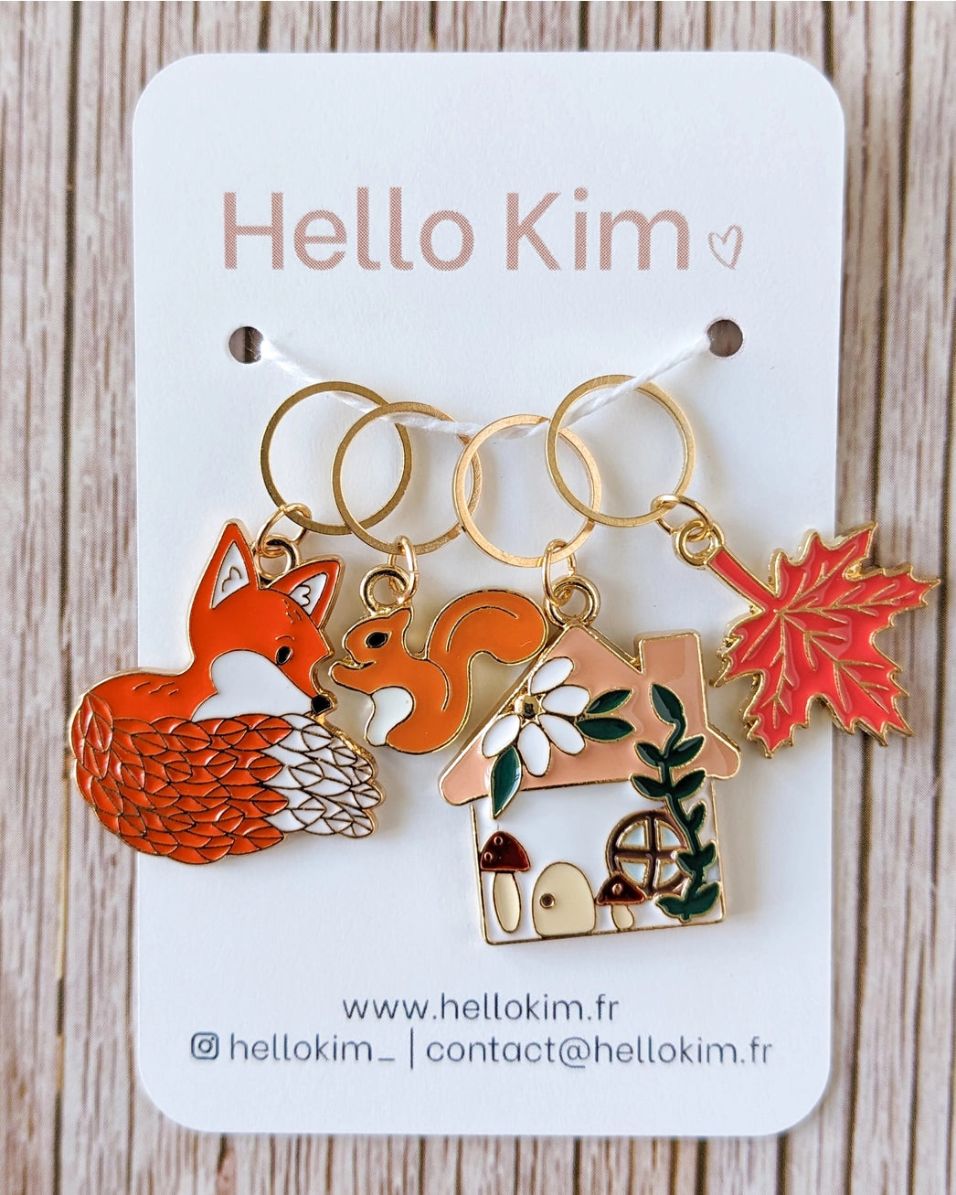 Fall - Stitch Markers