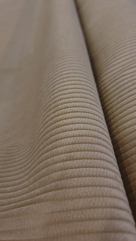 Cosmo 6-Wale Corduroy Solids in Cream