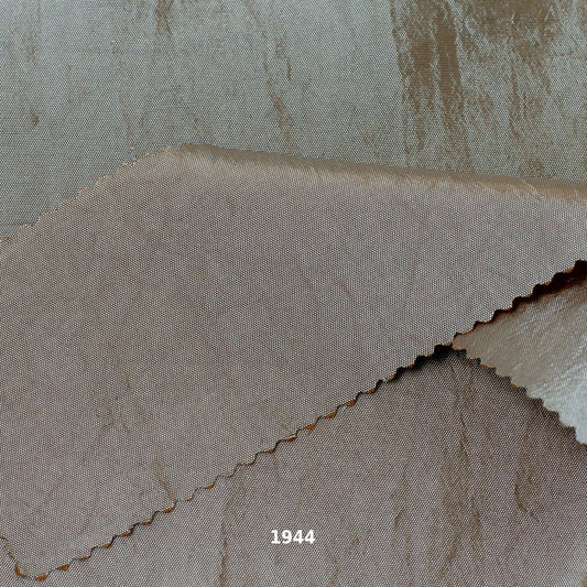 Crinkle Taffeta in Beige