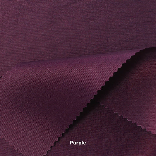 Crinkle Taffeta in Purple
