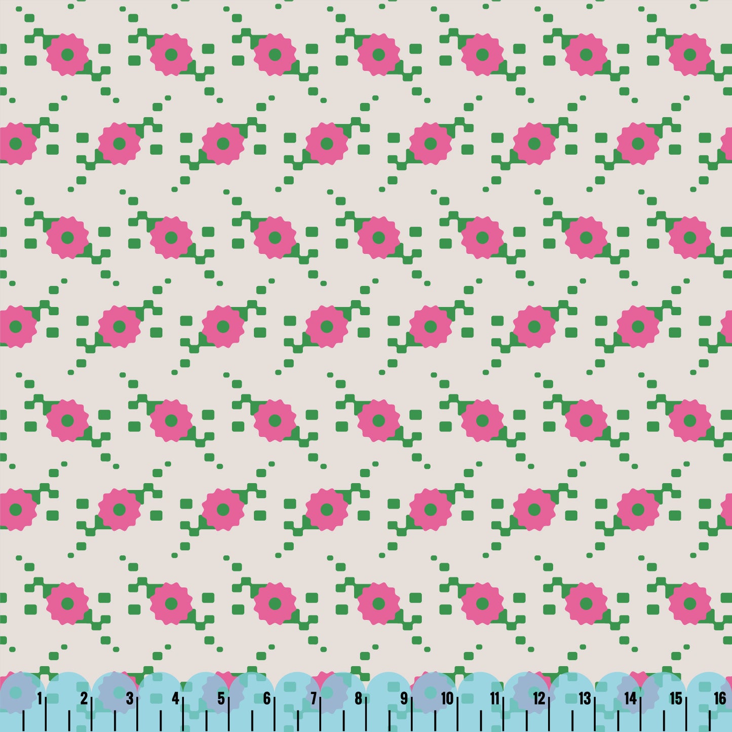 Orderly Fashion: Digital Daisy