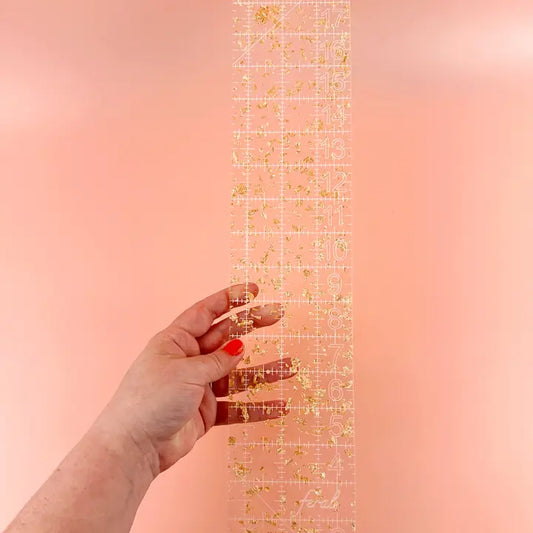 Golden Fat Quarter (3.5" x 18.5") Ruler