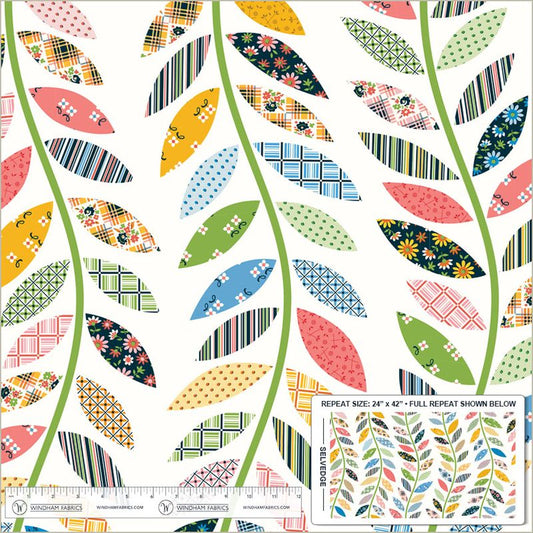 Made Easy: Leafy Vine (Cheater) in Ivory