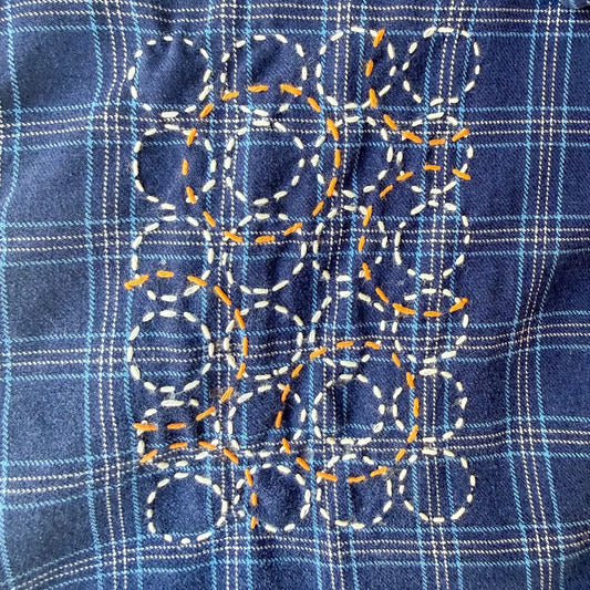 Mending + Embellishment Transfer: Orbit