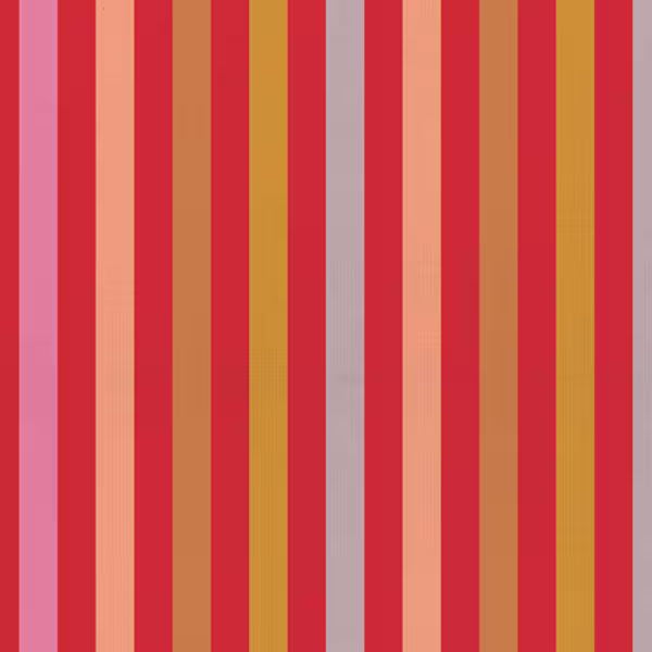 Picnic Wovens: Stripe in Fruit Salad