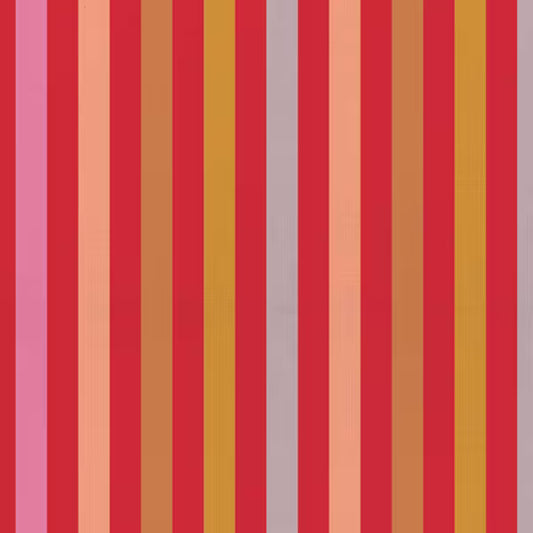 Picnic Wovens: Stripe in Fruit Salad