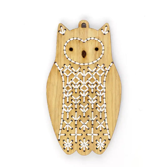 Owl - DIY Stitched Ornament Kit