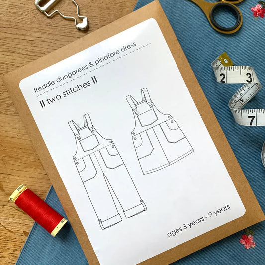 Freddie Dungarees & Pinafore Dress - Kids Sewing Pattern