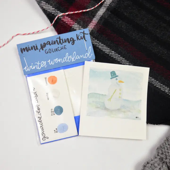 Mini Holiday-Themed Painting Kits from Lavender Chai Co. (Multiple Varieties)