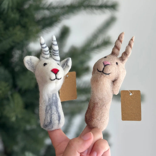 Goat Finger Puppet (Multiple Varieties)