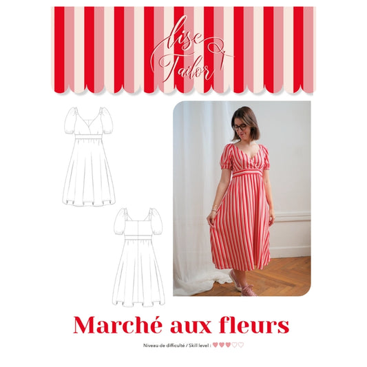 Flower Market (Marche aux Fleurs) - Sewing Pattern