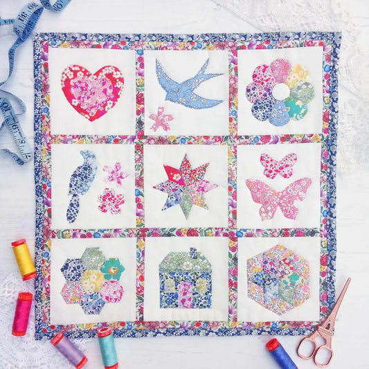 Liberty Tana Lawn Mini Sampler Quilt Kit