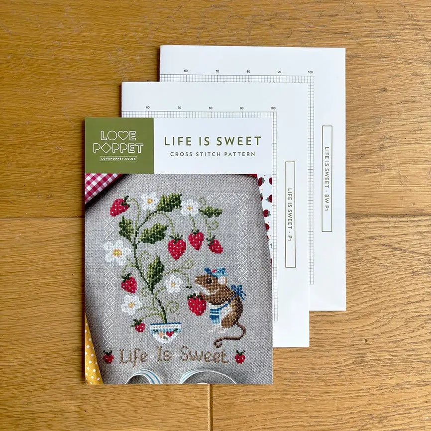 Love Poppet - Life is Sweet Cross Stitch Kit (Copy)