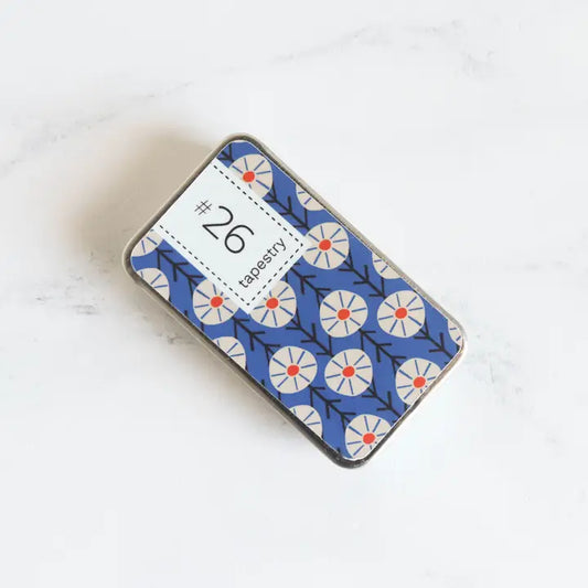 Magnetic Tin with Cross Stitch Needles