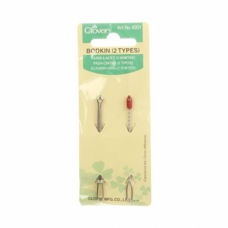 Bodkin Clover Bodkin Set of 2 Different Types for Pulling Elastic Through  Hem, Face Mask Making Tool, Essential Sewing Notion BODKIN -  Israel