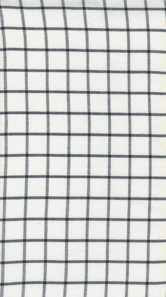 Easy Living Toweling in Black & White