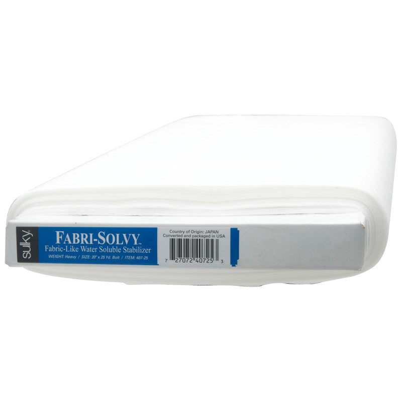 Sulky Fabri-Solvy Fabric-Like Water Soluble Stabilizer