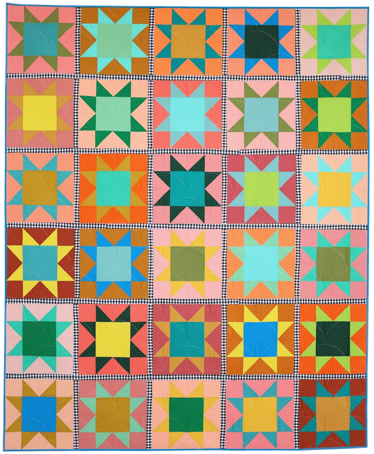 Star Adventure Quilt Pattern by Then Came June