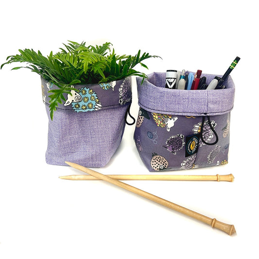 Splash Fabric: Reversible Tub - Project Bags