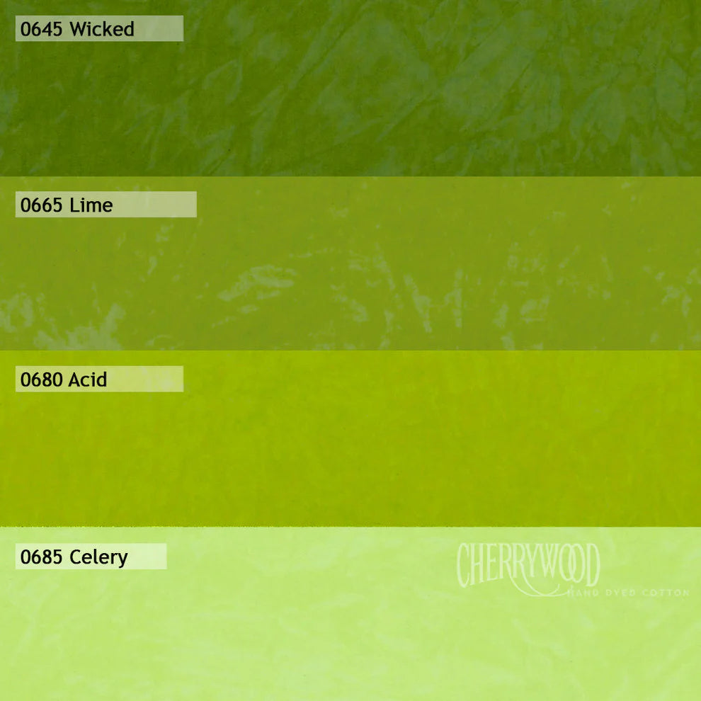 Cherrywood Fabrics 4-Step FQ Bundles