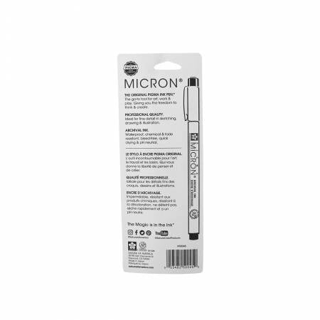 Pigma Archival Micron Pen Black