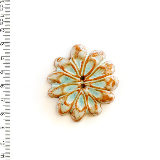 Statement Flower Button