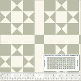 Perfect Points: Ohio Star in Taupe