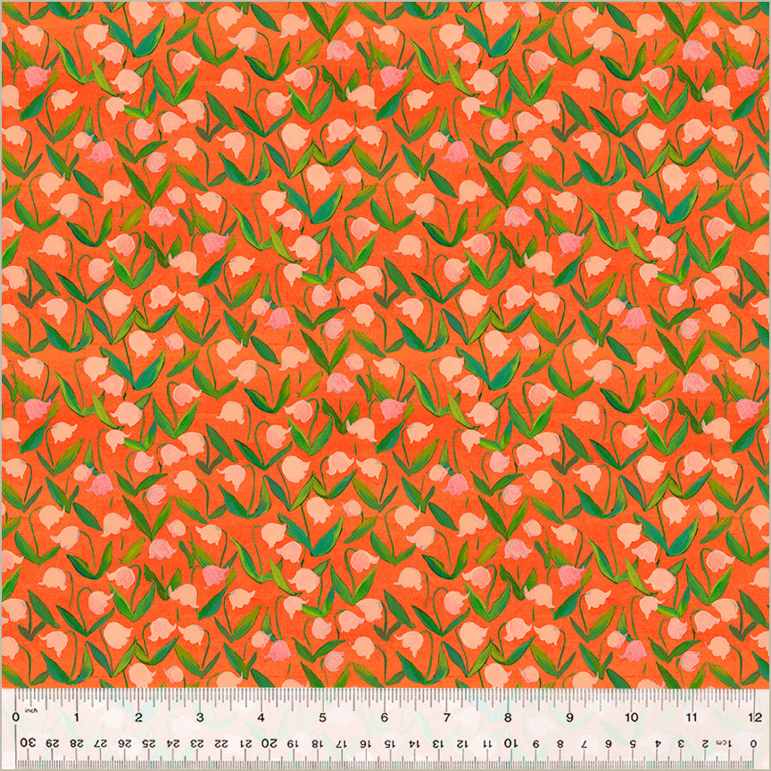 By Hand: Flowerbed in Coral