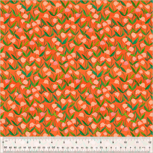 By Hand: Flowerbed in Coral