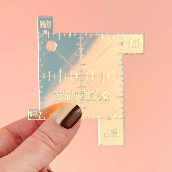 Iridescent Seam Gauge