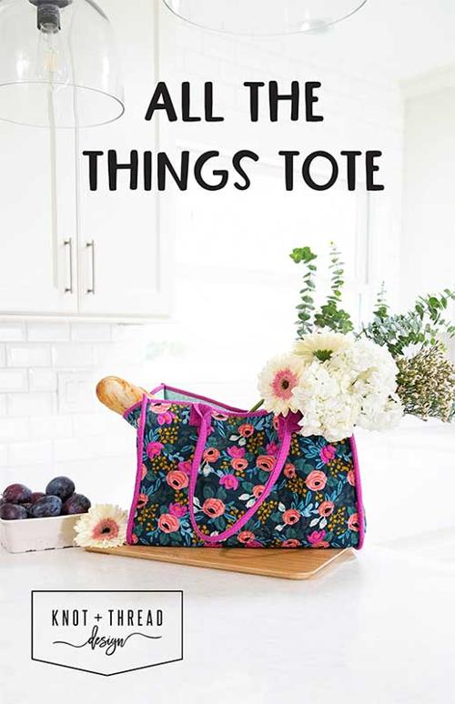 Knot & Thread: All the Things Tote Pattern