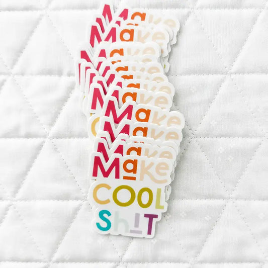 Make Cool Shit Sticker