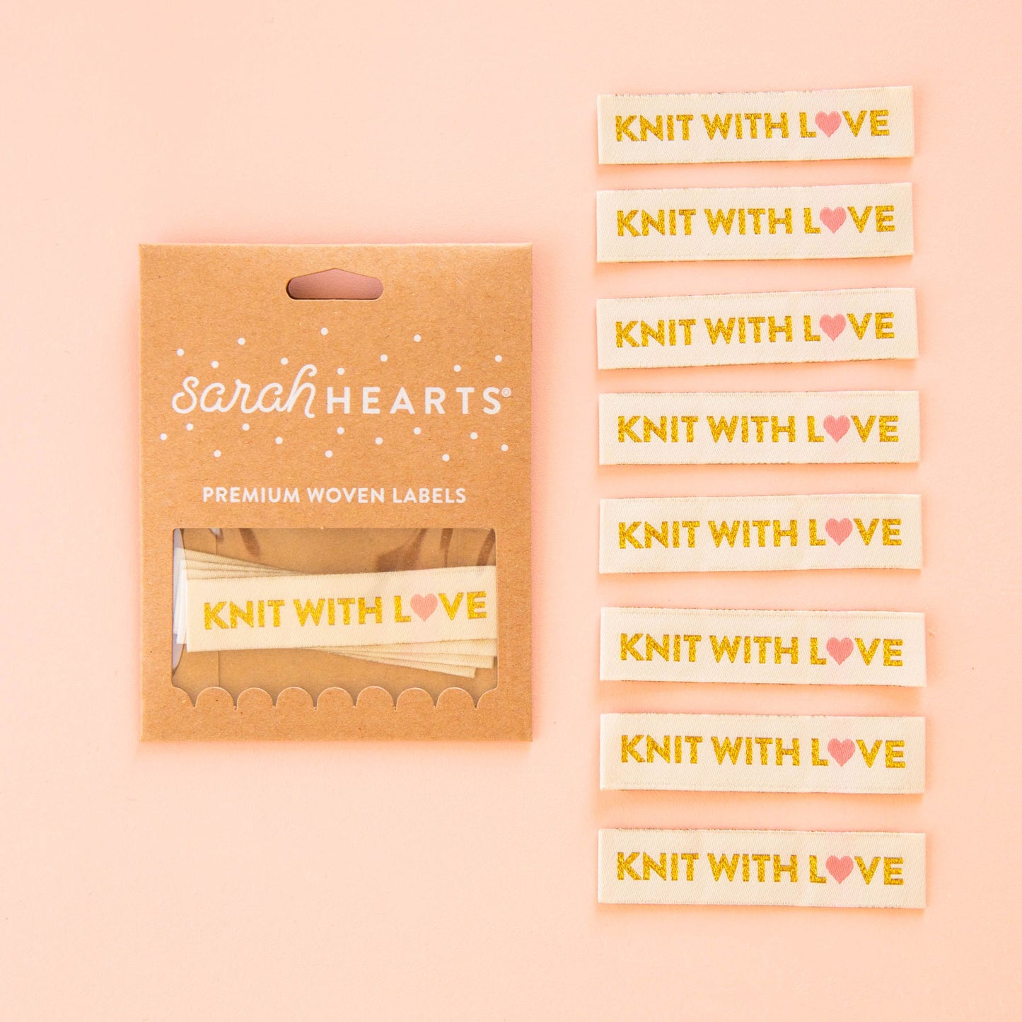 Sarah Hearts Labels: Knit with Love