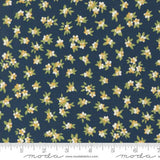 Chelsea Gardens: Tea Rose in Navy