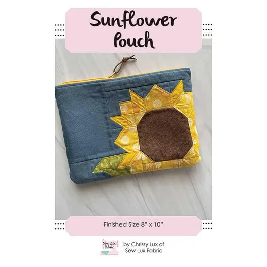 Sew Lux: Sunflower Pouch Pattern