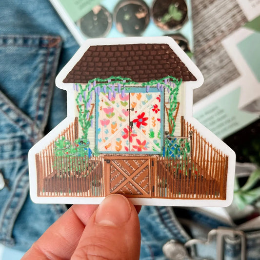 Garden Vinyl Sticker