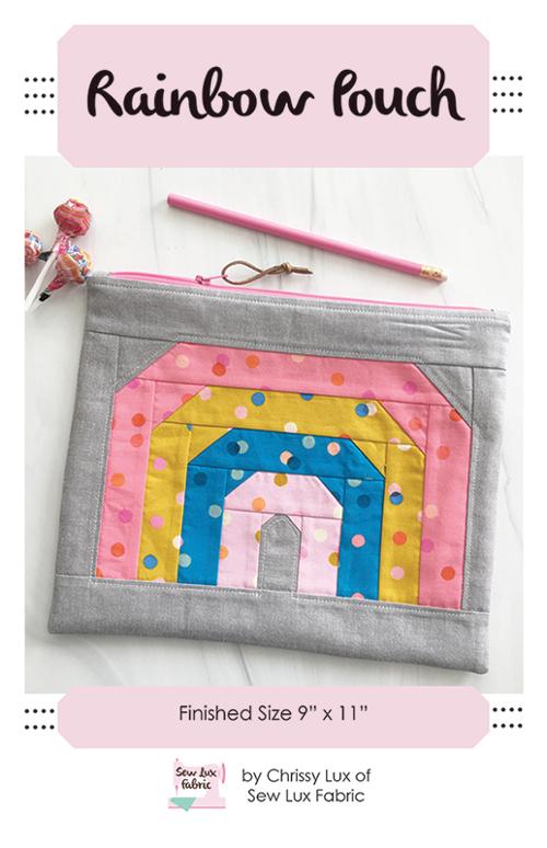 Sew Lux: Rainbow Pouch Pattern