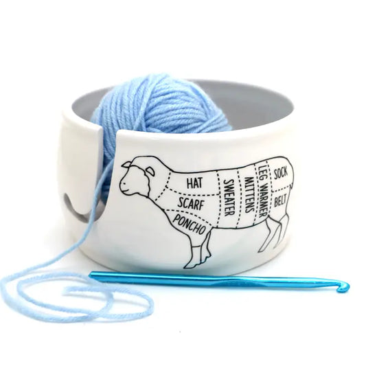 Sheep Parts Yarn Bowl